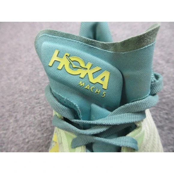 Hoka Mach 5 Shoes‎ Mens Size 12D Blue Green Running Sneaker Trainers Lightweight